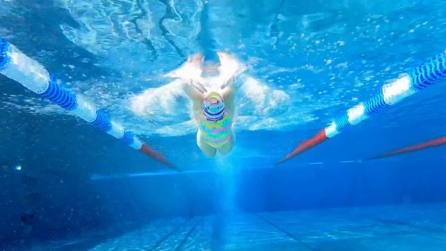 Swimming slow butterfly by @MARIAKRIVILEVA // Баттерфляй // Поворот в баттерфляе // 200 Батт //