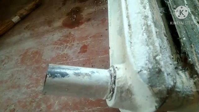 Как распилить и разбить чугунную батарею