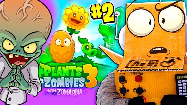 ДОКТОР ЗОМБОСС ВЕРНУЛСЯ! РАСТЕНИЯ ПРОТИВ ЗОМБИ 3! 2 СЕРИЯ РОБЗИ Plants vs. Zombies 3