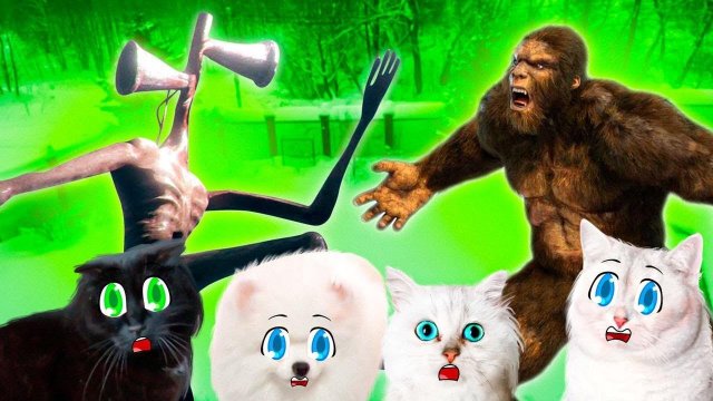 ТРЕЙЛЕР – БОЙ! СИРЕНОГОЛОВЫЙ СРАЖАЕТСЯ со СНЕЖНЫМ ЧЕЛОВЕКОМ !!! За КОГО болеешь ТЫ?
