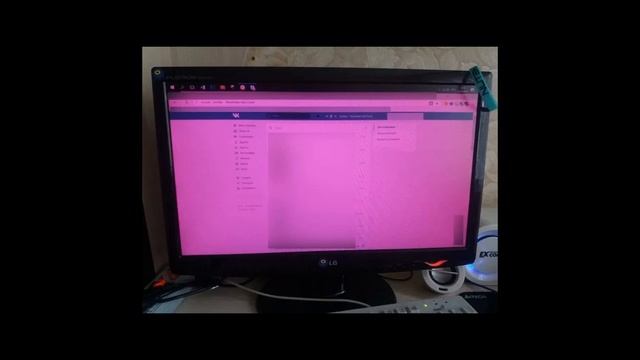 Розовый оттенок на Мониторе . Как исправить розовый/зеленый/красный оттенок