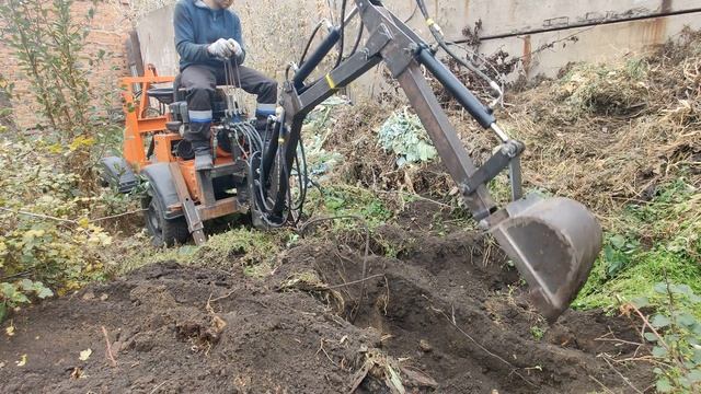 Мини экскаватор. Мини погрузчик