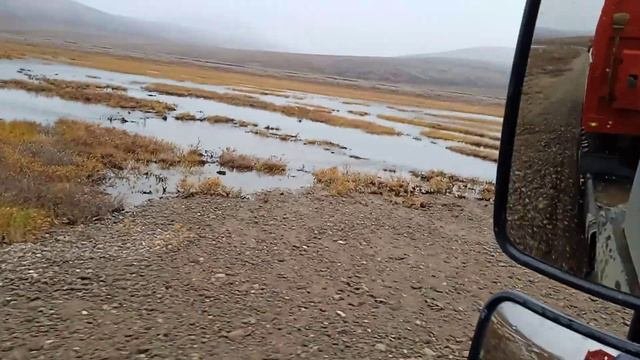 работа на Чукотке. дорога Билибино-Певек 2022.г