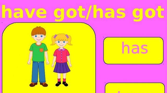 Урок 14. Как сказать по-английски - У меня есть... I have got ... She has got...