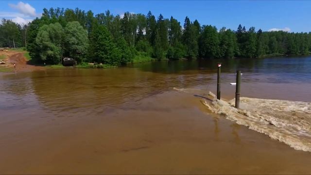 Преодоление водной преграды танками и БМП в Нижегородской области