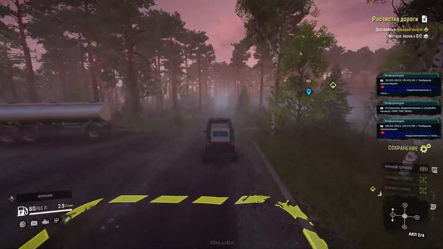 SNOW RUNNER ПРОХОЖДЕНИЕ : TUZ 166 открываем подвеску и двигатель 1.1