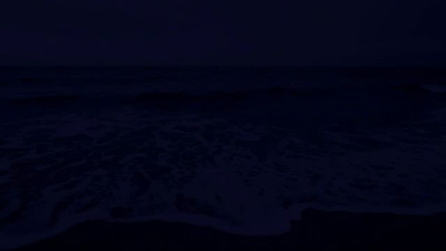 3 Часа лечебный шум ночного моря, шум ветра и волн, звуки природы для глубокого и крепкого сна