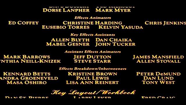 Beauty And The Beast 1991 End Credits (Disney 100 Fan Remaster)