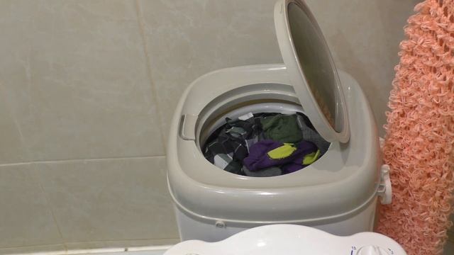 Стирка, полоскание и отжим белья с помощью стиральной машины Принцесса и центрифуги Optima SD-25