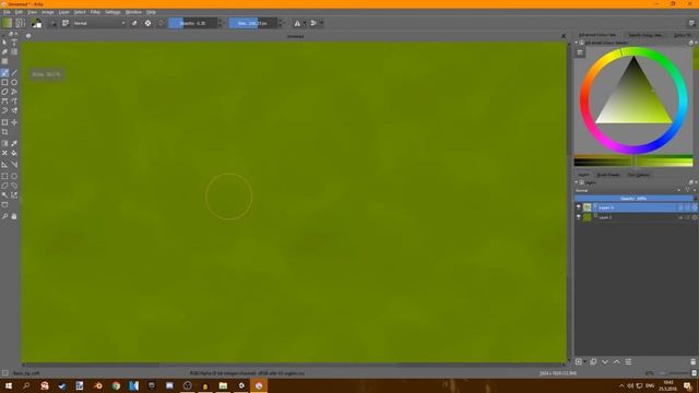 Simple Handpainted Texture For Beginners - Krita To Unity - VERY Simple Ground Textures Tutorial