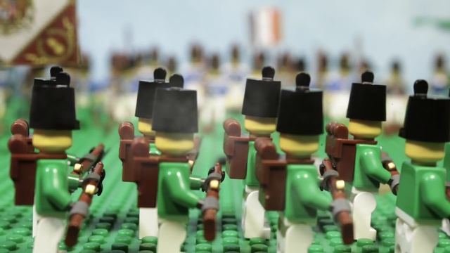 Lego Napoleonic war 1812 stopmotion