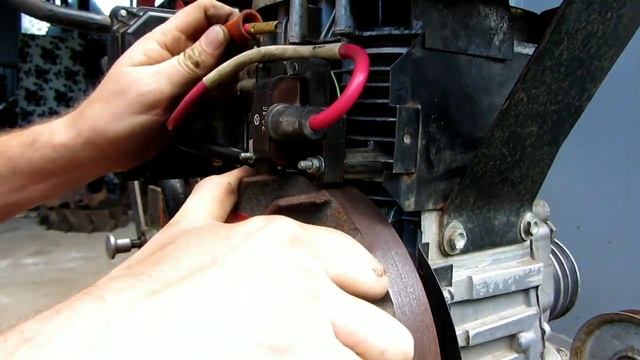 Регулировка зажигания на мотоблоке МБ-1д1 с двигателем ДМ-1-01.