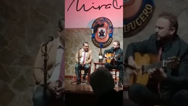 José Carpio el mijitas y la guitarra de Julio Romero .Peña F Puerto lucero San Lucas de barrameda