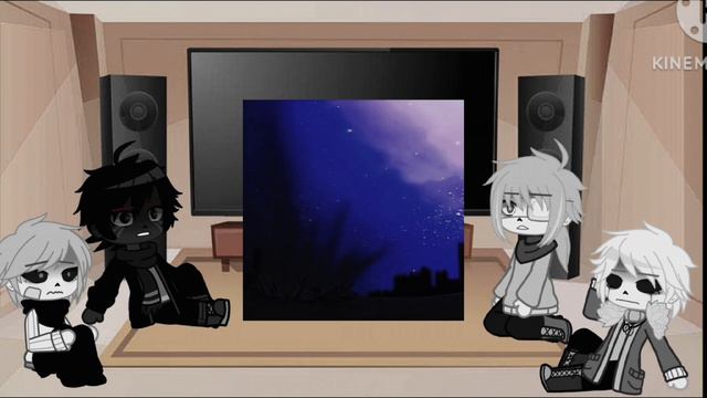 ○| Реакция сансов из "Депрессия Инка" на...|○ ×/ Sanses "Depressive Ink" react to.../× ♡part 1♡