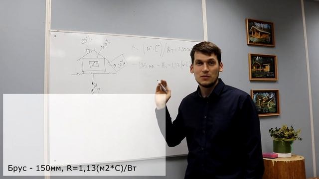 На сколько теплый бревенчатый дом /Часть 1/ теплый дом почему холодный дом / Керка