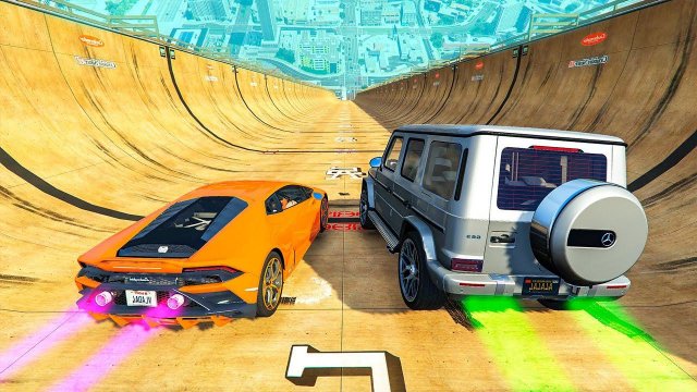 СПУСК БЕЗ ТОРМОЗОВ НА ЧИТЕРСКОЙ ТАЧКЕ в ГТА 5 МОДЫ! ОБЗОР МОДА в GTA 5 ВИДЕО MODS