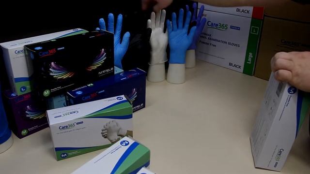 В чем разница? ✋Латекс, Винил, Нитрил ! Обзор одноразовых медицинских перчаток ТМ Care 365