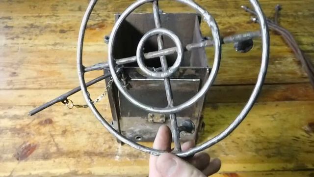 Печка щепочница своими руками // Camping stove