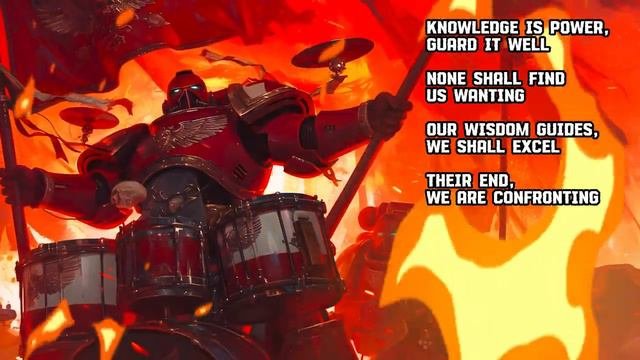 Blood Ravens - Knowledge is Power | Metal Song |Warhammer 40K | Community Request