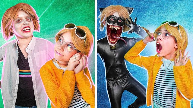 Being a Vampire: Expectation vs Reality! Cat Noir became a vampire in real life!