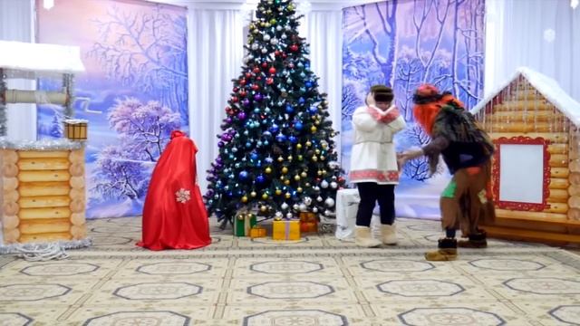 Новогоднее приключение Емели. Новогодний утренник в подготовительной группе.