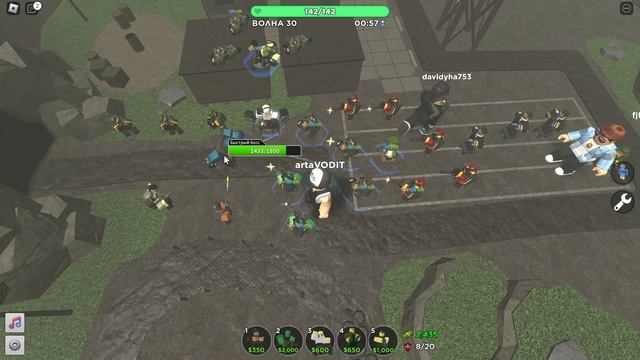 TDS но я могу поставить столько башен сколько у них уровней прокачки