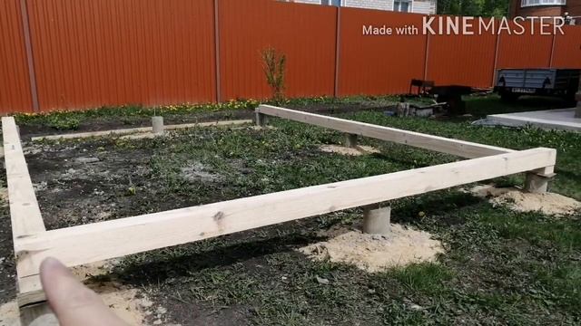 Беседка из бруса 3х4 своими руками ? часть вторая