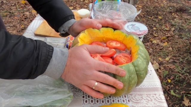 ВЫ ТАК ЕЩЕ НЕ ГОТОВИЛИ! ТЫКВА С МЯСОМ В ЯМЕ!