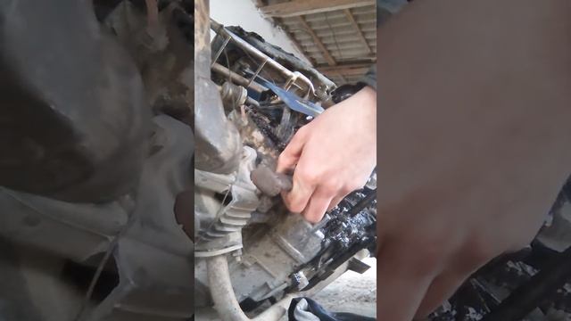 Как снять магнит мопеда дельта/альфа без съемника