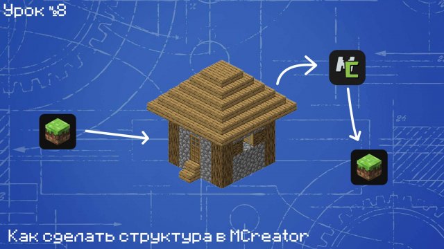 Как сделать структуру в MCreator