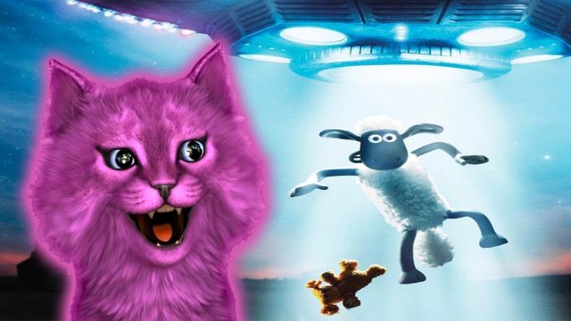 ОВЦЫ ПРОТИВ ПРИШЕЛЬЦЕВ С ГОВОРЯЩИМ КОТЕНКОМ АБИ ( ИГРА ДЛЯ ДЕТЕЙ ) #146