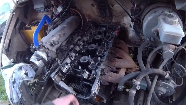 Замена маслосъемных колпачков без снятия головки на двигателе ЗМЗ 405 406 409
