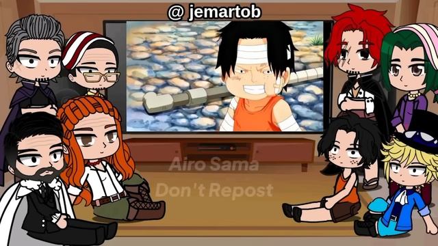 Luffy's Family react to Luffy's Future || One Piece || Gacha