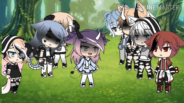 Песеный батл/гача лайф /девочки против пацанов