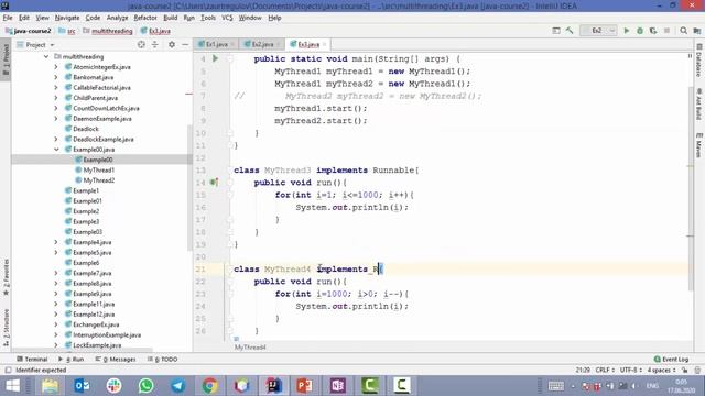Варианты создания потоков (прокачанная Java)
