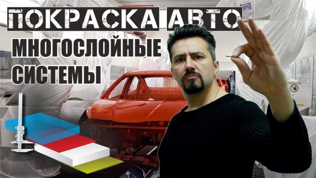 ПОКРАСКА АВТОМОБИЛЯ многослойные системы.