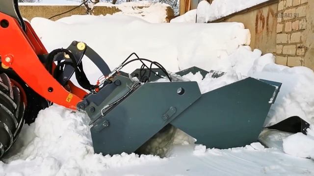 Ковш челюстной на погрузчик