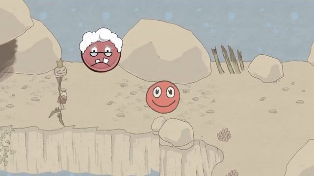 КРАСНЫЙ ШАРИК спасает бабушку в стране стикменов #85. Мультик ИГРА Draw a stickman EPIC