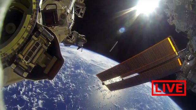 Прямая трансляция -выход в космос космонавтов МКС. Ремонт камер NASA