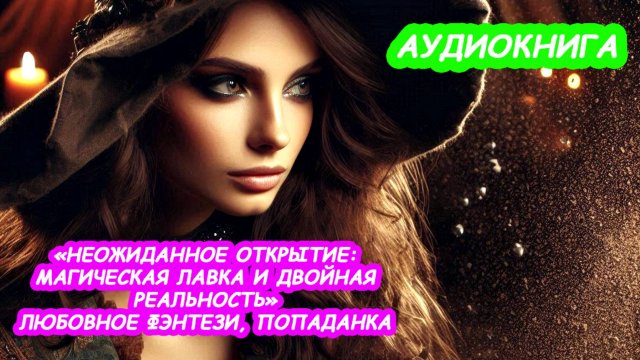 АУДИОКНИГА Неожиданное открытие. Магическая лавка и двойная реальность. ПОПАДАНКА, ЛЮБОВНОЕ ФЭНТЕЗИ.