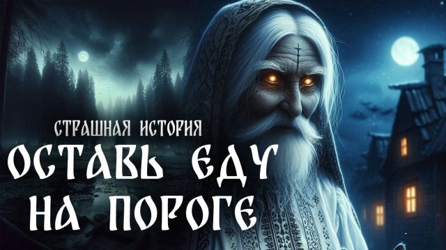 Страшная история "Оставь еду на пороге"