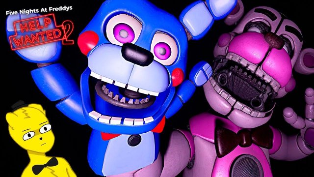Поймал Минирину и Танцы Балоры FNAF Help Wanted 2