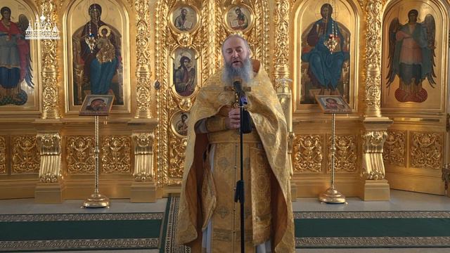 Соловетский монастырь - Слово игумена Савватия в Неделю 2-ю по Пятидесятнице (2024.07.07)