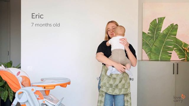 Hip carry | Love & Carry ONE+ newborn baby carrier