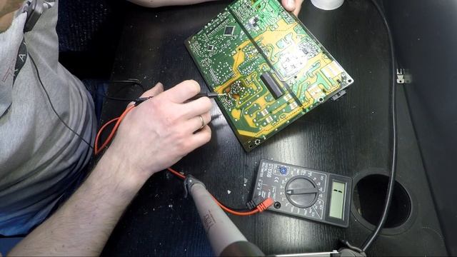 Телевизор LG не включается \ Ремонт блока питания