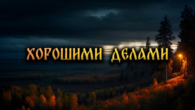 Страшные Истории На Ночь. ХОРОШИМИ ДЕЛАМИ