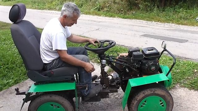 Минитрактор из мотоблока . Адаптер к мотоблоку. Нижегородская область