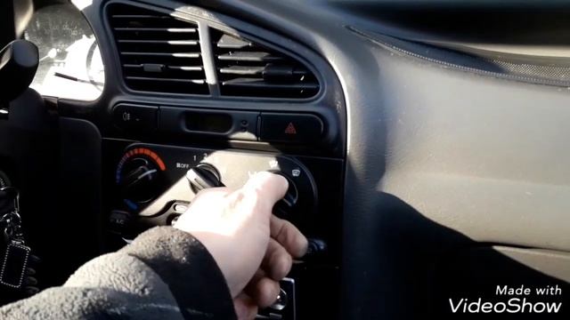 Део Ланос. Замена фильтра салона.