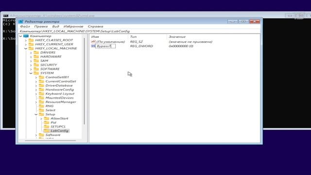 Как быстро обойти проверку установщика Windows 11?
