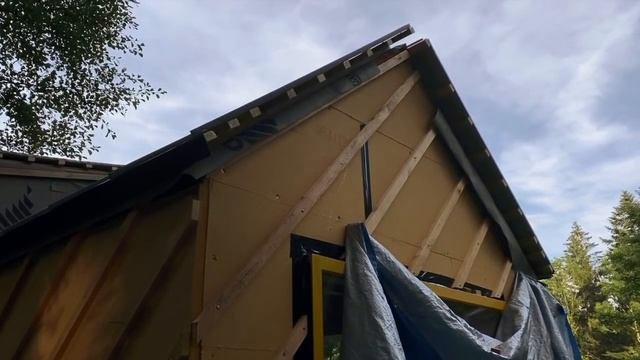 STAVÍME TINY HOUSE 2 | TinyHouse na samotě u lesa | Pokračování stavby, izolace, okna... + naše lét